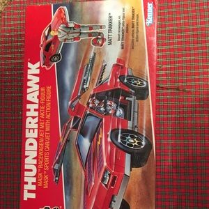 Mask  Thunderhawk, Racewagen with action figure